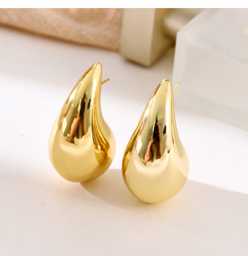 Fashion Silver Copper Drop Earrings (large),Earrings