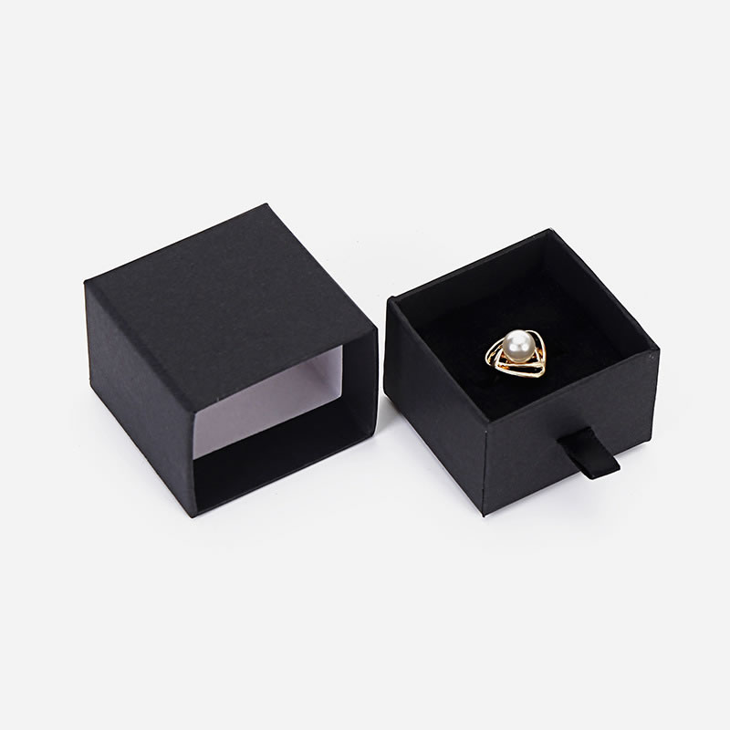Fashion White 5*5*3.8cm Drawer Type Square Jewelry Storage Box,Jewelry Packaging & Displays