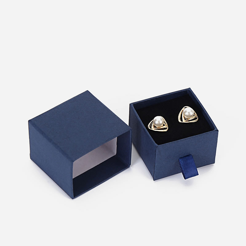 Fashion Kraft Paper 4*21*3cm Drawer Type Square Jewelry Storage Box,Jewelry Packaging & Displays