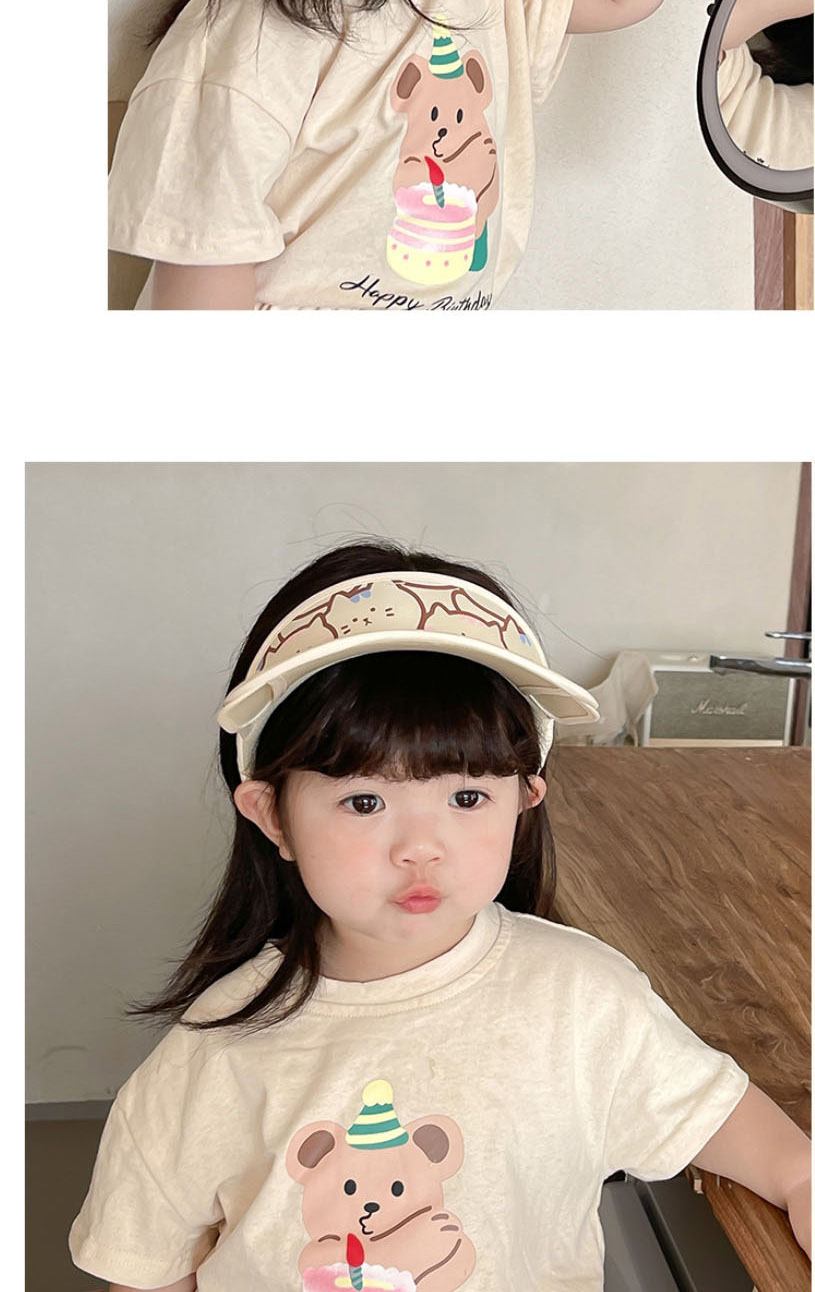 Fashion Pull Type - Little White Duck Pc Printing Empty Top Big Brim Sun Hat,Sun Hats