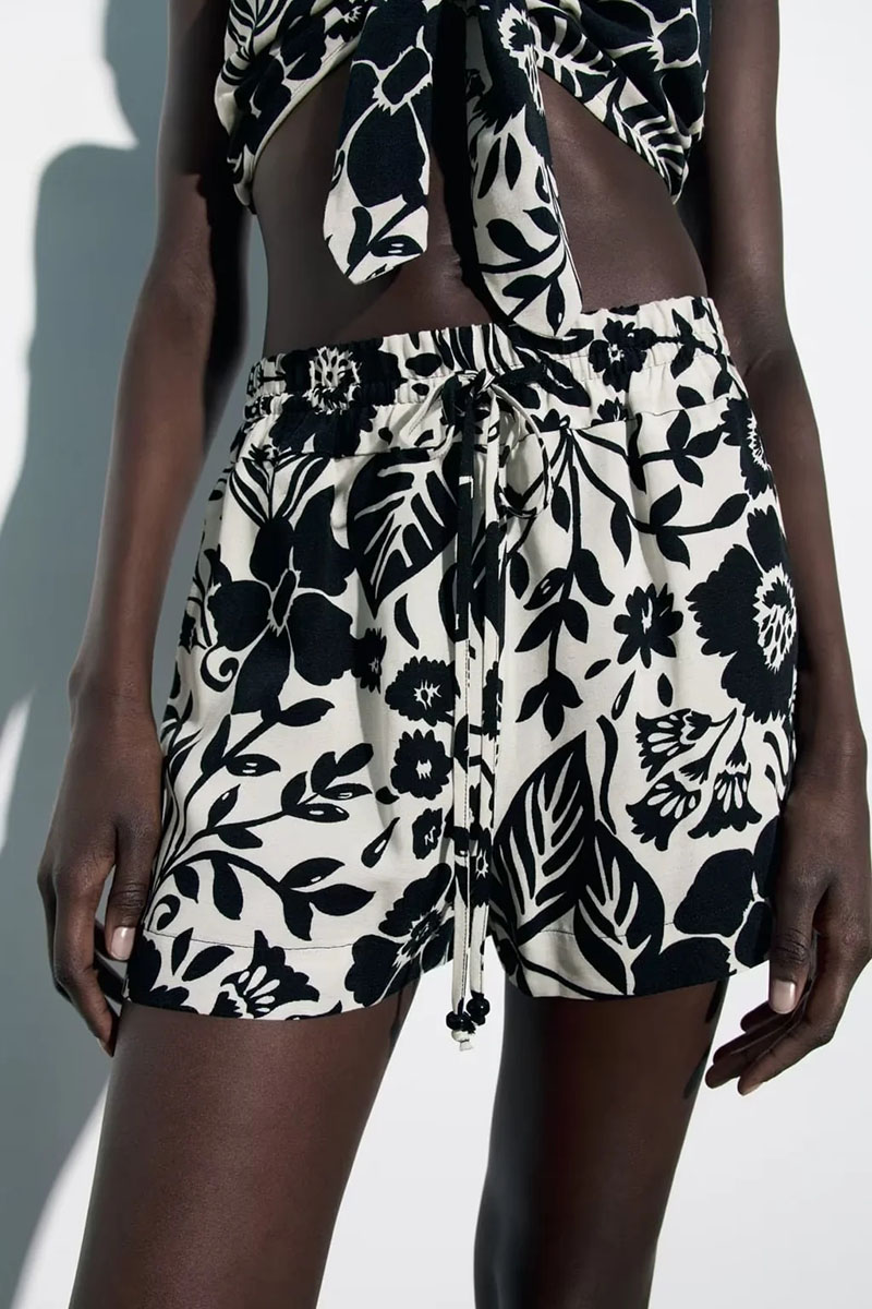 Fashion Printing Polyester Printed Shorts,Shorts