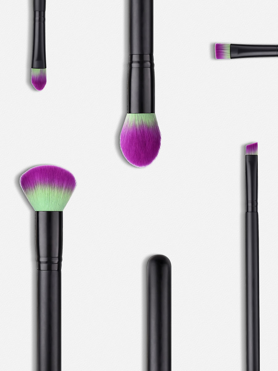Fashion Black 5pcs Black Quality New Arrival Makeup Brush Set,Beauty tools