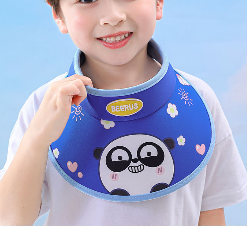 Fashion Photosensitive Plate - Lake Blue Smiling Seahorse Pc Cartoon Empty Children