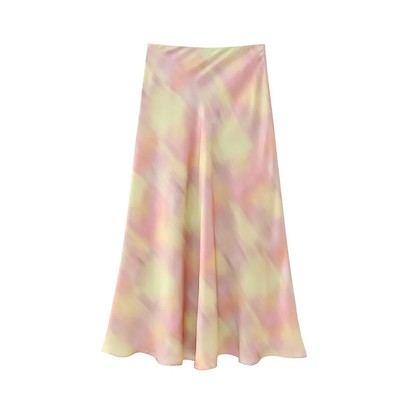 Fashion Tie-dye Polyester Tie-dye Skirt,Skirts