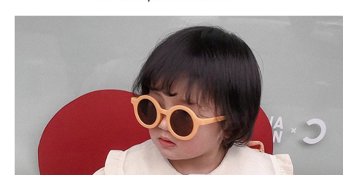 Fashion Dark Pink [collection Plus Purchase Priority Delivery] Resin Cartoon Kids Sunglasses,Women Sunglasses