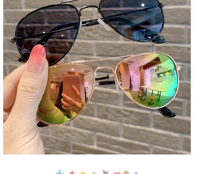 Fashion Apple Milk Tea Color Pc Apple Sunglasses,Women Sunglasses
