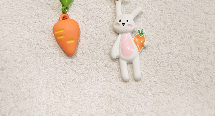 Fashion A Pair Of Ear Clips (triangular Clips) Alloy Carrot Bowknot Rabbit Asymmetric Ear Clip Earrings,Clip & Cuff Earrings