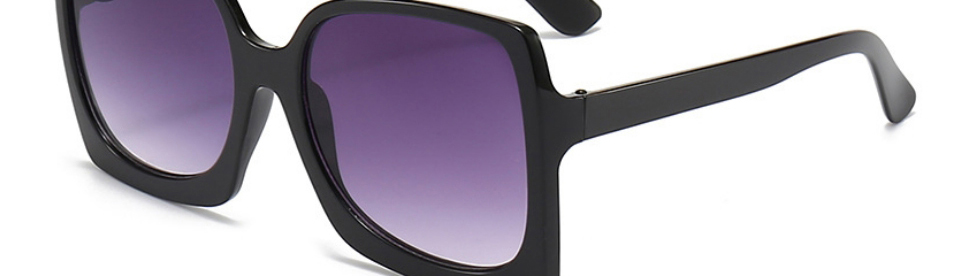 Fashion Top Black And Bottom Leopard Tea Pc Square Large Frame Sunglasses,Women Sunglasses