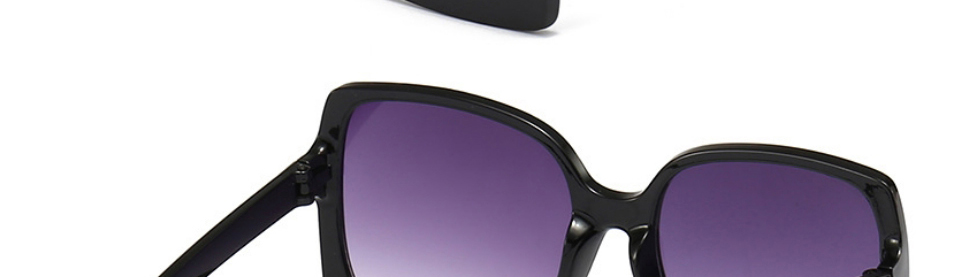 Fashion Transparent Tea Frame Double Tea Tablet Pc Square Large Frame Sunglasses,Women Sunglasses