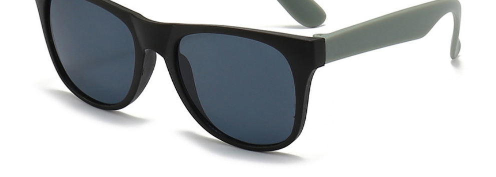 Fashion Black Frame Dark Blue Legs Pc Square Large Frame Sunglasses,Women Sunglasses