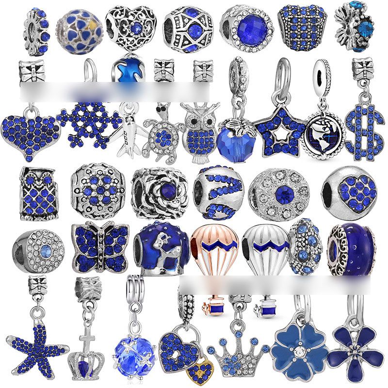 Fashion Blue 40 Alloy Diamond Geometric Accessories,Jewelry Findings & Components