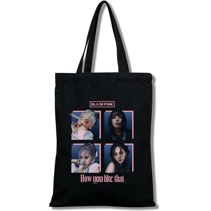 Fashion K Black Canvas Printed Large Capacity Shoulder Bag,Messenger bags
