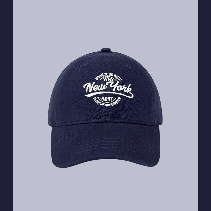 Fashion Navy Blue Letter Embroidered Baseball Cap,Baseball Caps