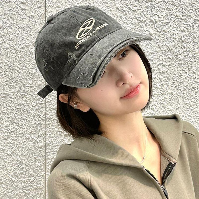 Fashion Khaki Letter Embroidered Soft Top Baseball Cap,Baseball Caps