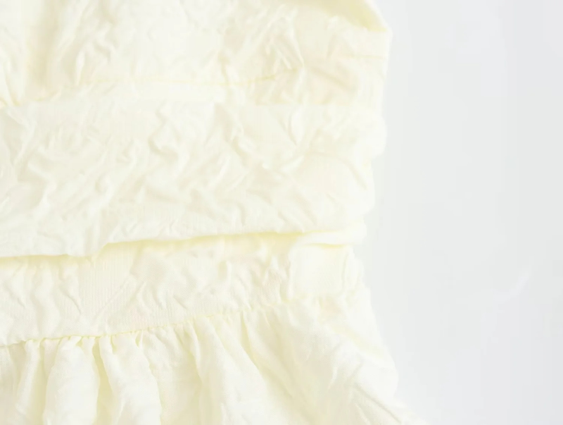 Fashion White V-neck Long-sleeved Skirt,Mini & Short Dresses