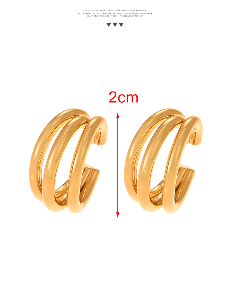 Fashion Silver Copper Geometric Ear Cuff,Earrings