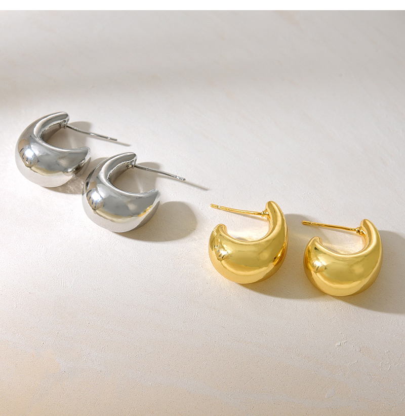 Fashion Gold Copper Geometric Earrings,Earrings