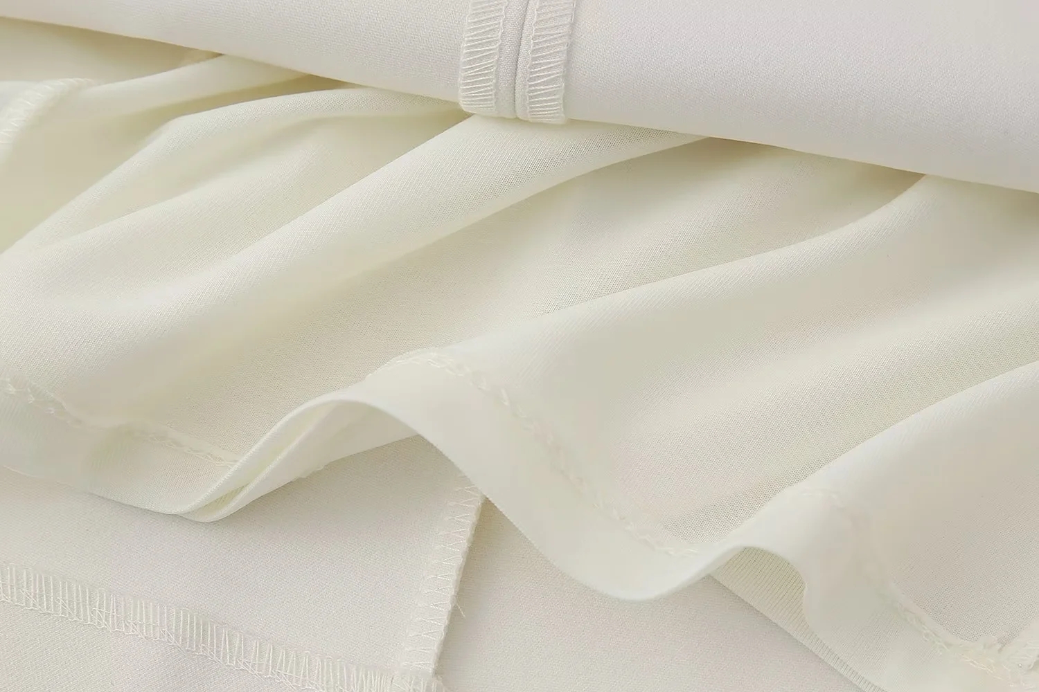 Fashion White Polyester Tie Strap Hollow Skirt,Mini & Short Dresses