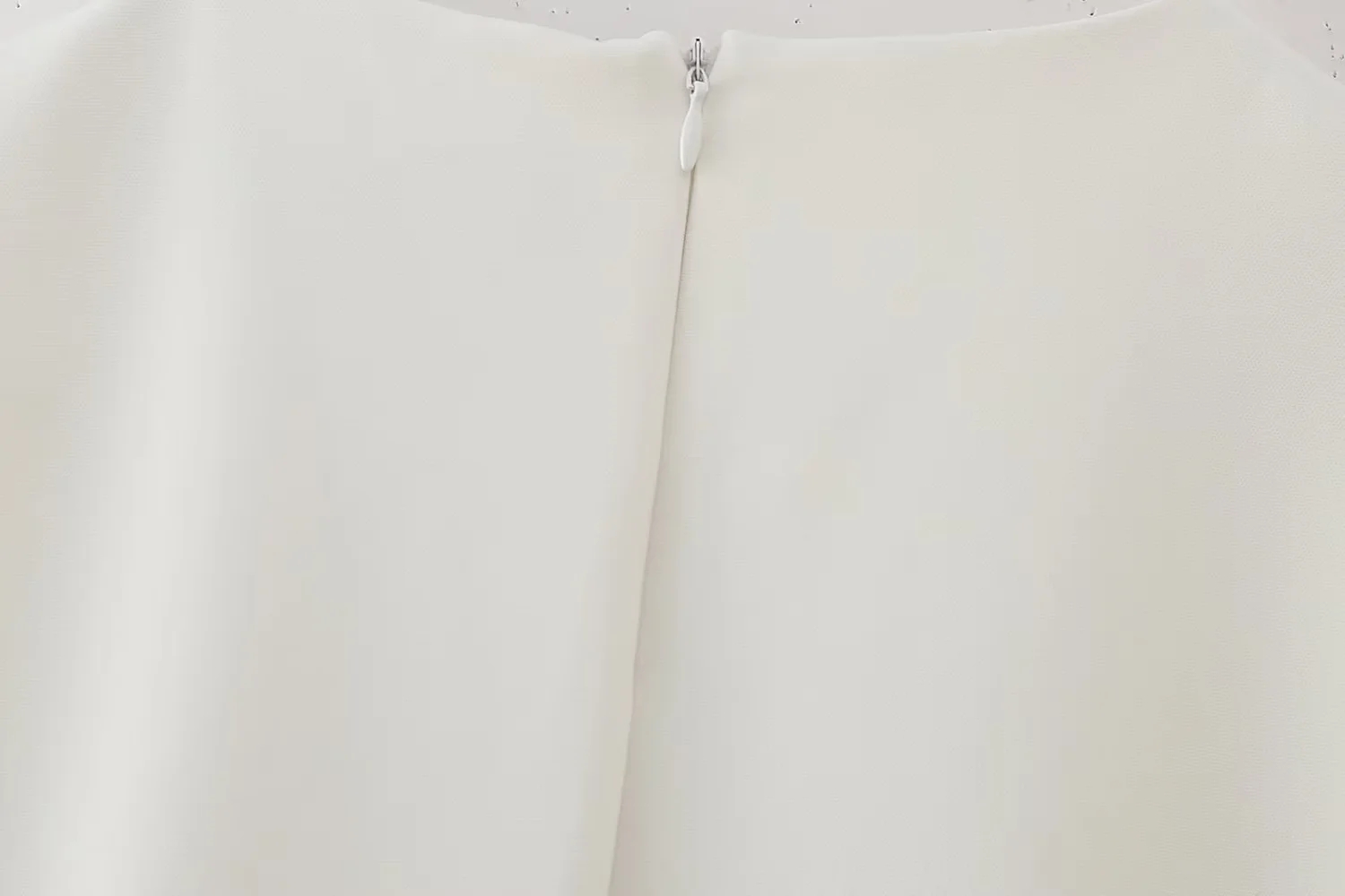 Fashion White Polyester Tie Strap Hollow Skirt,Mini & Short Dresses