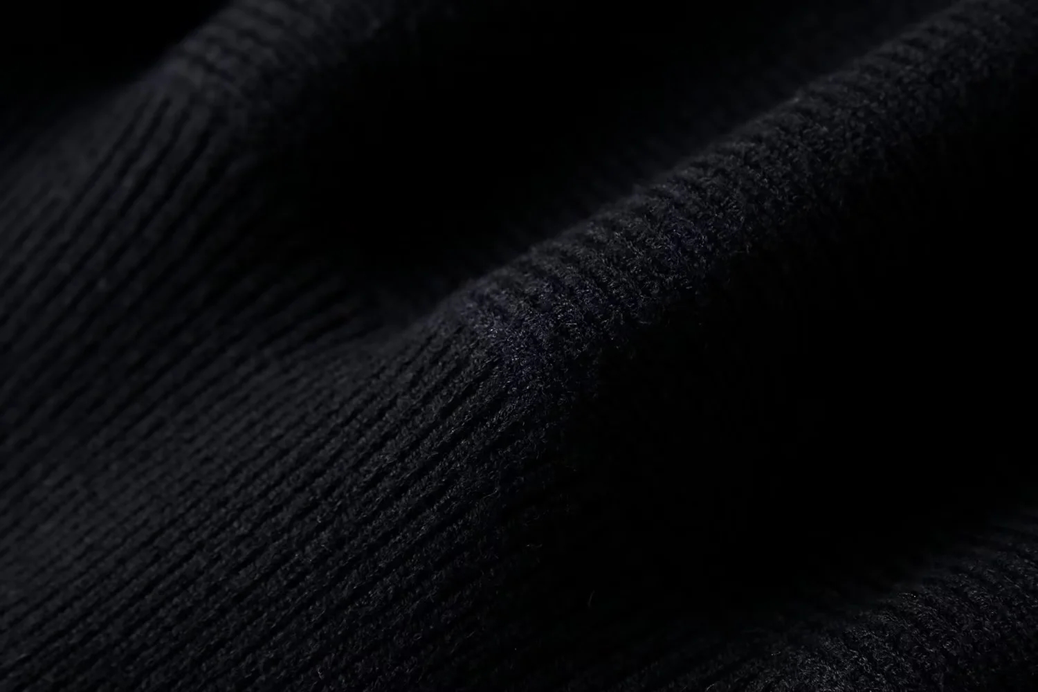 Fashion Black Metallic Ball Knit Sweater,Sweater