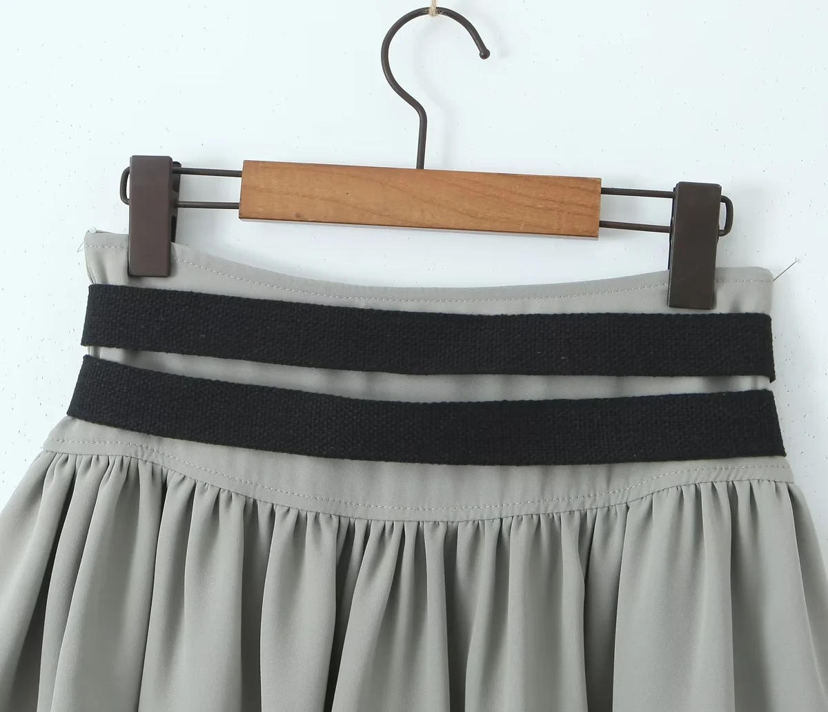 Fashion Dark Night Polyester Layered Pleated Skirt,Skirts