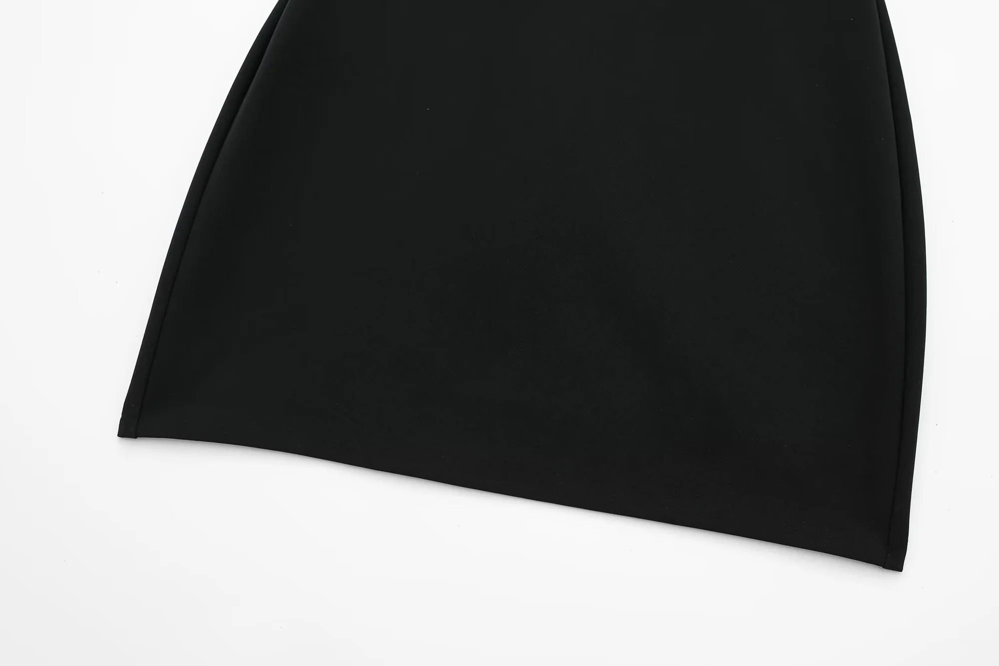 Fashion Black Blended Suspender Skirt,Mini & Short Dresses