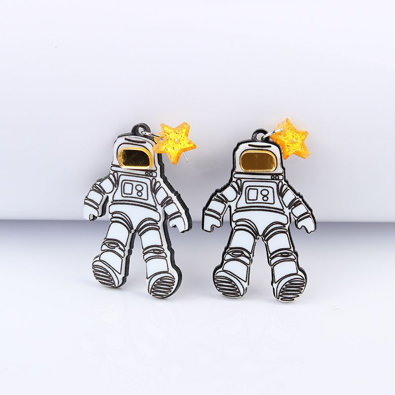 Fashion Astronaut Acrylic Astronaut Earrings,Drop Earrings