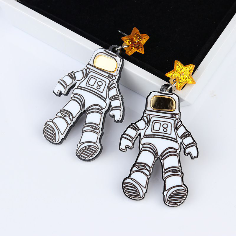 Fashion Astronaut Acrylic Astronaut Earrings,Drop Earrings