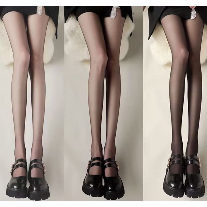 Fashion 0d (ultra Thin And Light) Black (0 Mesh See-through Stockings,Fashion Stockings