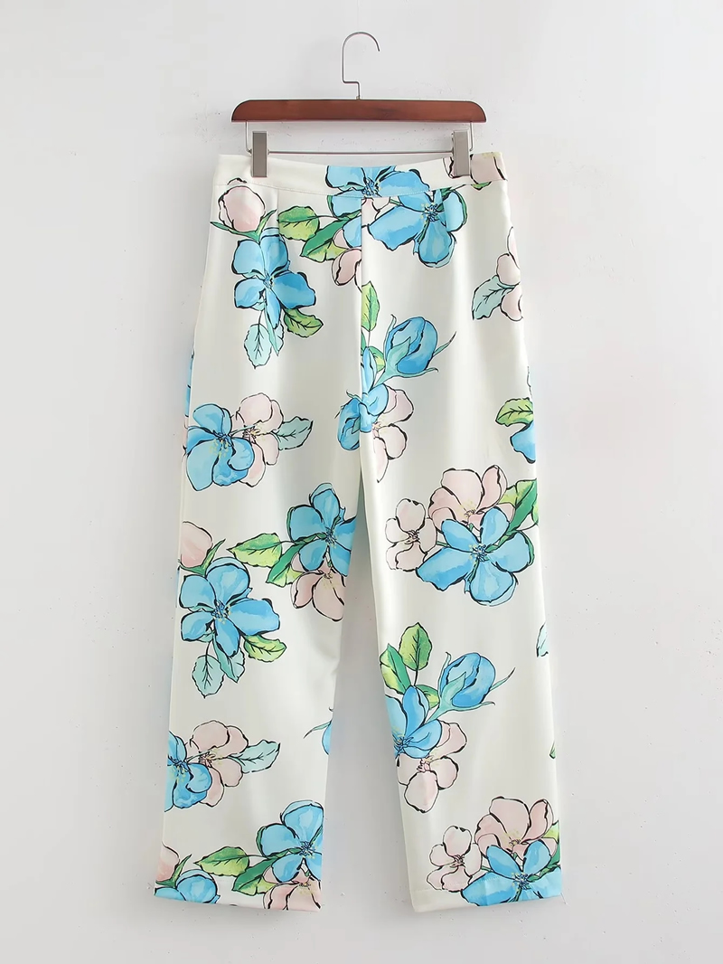Fashion Printing Polyester Printed Suit Trousers,Pants