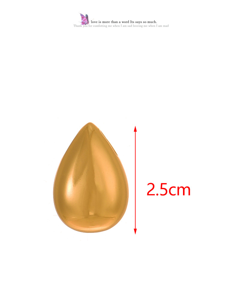 Fashion Gold Copper Water Drop Accessories,Jewelry Findings & Components