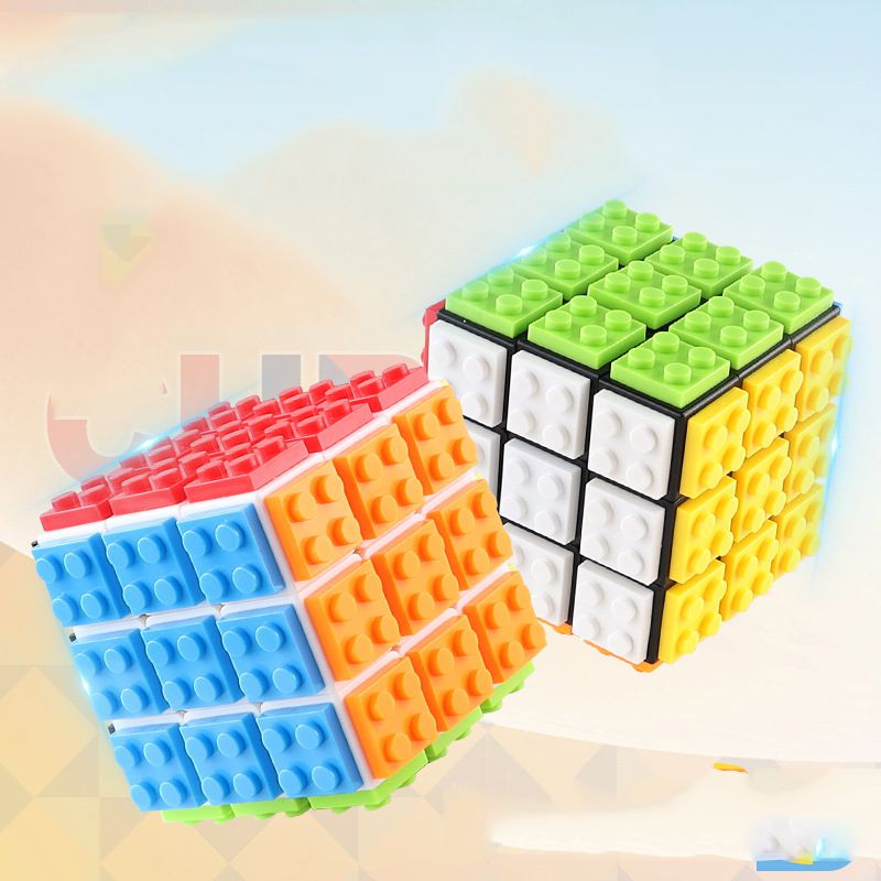 Fashion Magnetic Building Blocks + Building Blocks Rubik