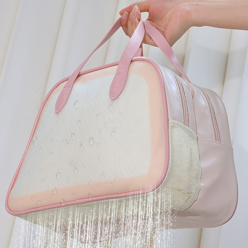Fashion Sakura Pink Trumpet Polyester Large Capacity Storage Bag,Home storage
