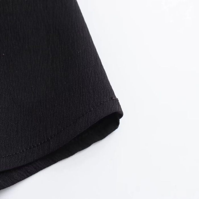Fashion Black Polyester Irregular Contrast Color Sleeveless Long Skirt,Long Dress