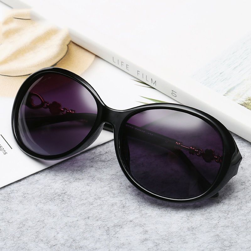 Fashion Translucent Purple Pc Large Frame Sunglasses,Women Sunglasses
