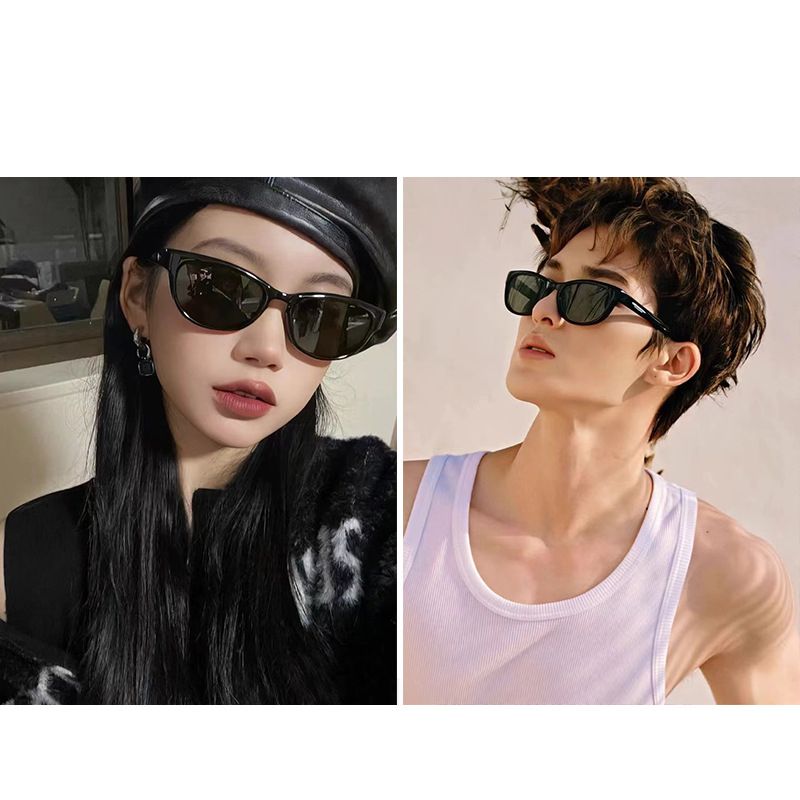 Fashion Gray Frame With White Frame Pc Cat Eye Sunglasses,Women Sunglasses