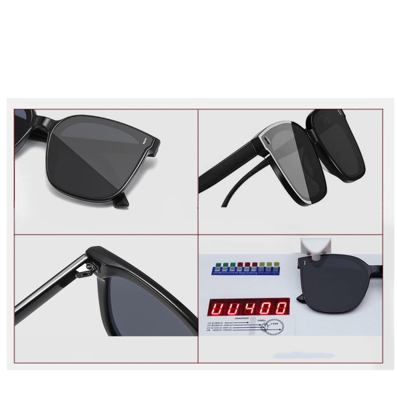 Fashion Three-piece Set (white) Rectangular Sunglasses Packaging Box,Women Sunglasses