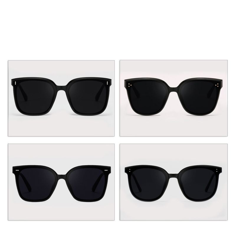 Fashion 5# Pc Square Large Frame Sunglasses,Women Sunglasses