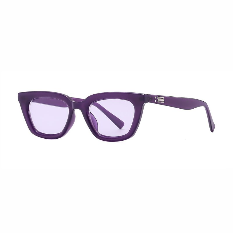 Fashion Gray Frame Gray Film (polarizer) Pc Cat Eye Sunglasses,Women Sunglasses