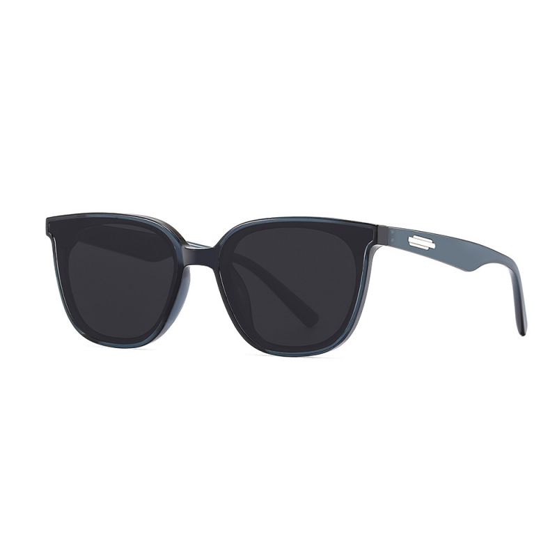 Fashion Black Frame Tea Slices Pc Cat Eye Sunglasses,Women Sunglasses