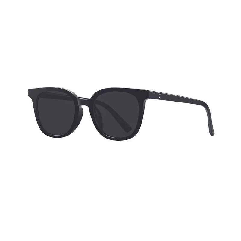 Fashion Caramel Tea Slices Pc Cat Eye Large Frame Sunglasses,Women Sunglasses