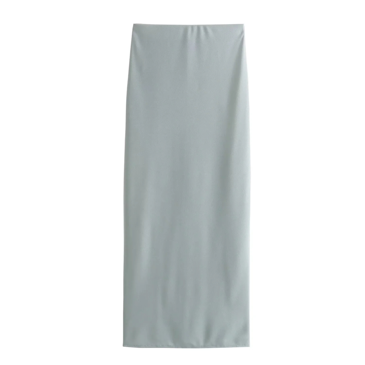 Fashion Blue Polyester Glossy Skirt,Skirts