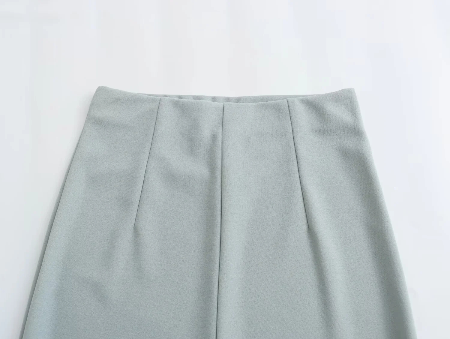 Fashion Blue Polyester Glossy Skirt,Skirts