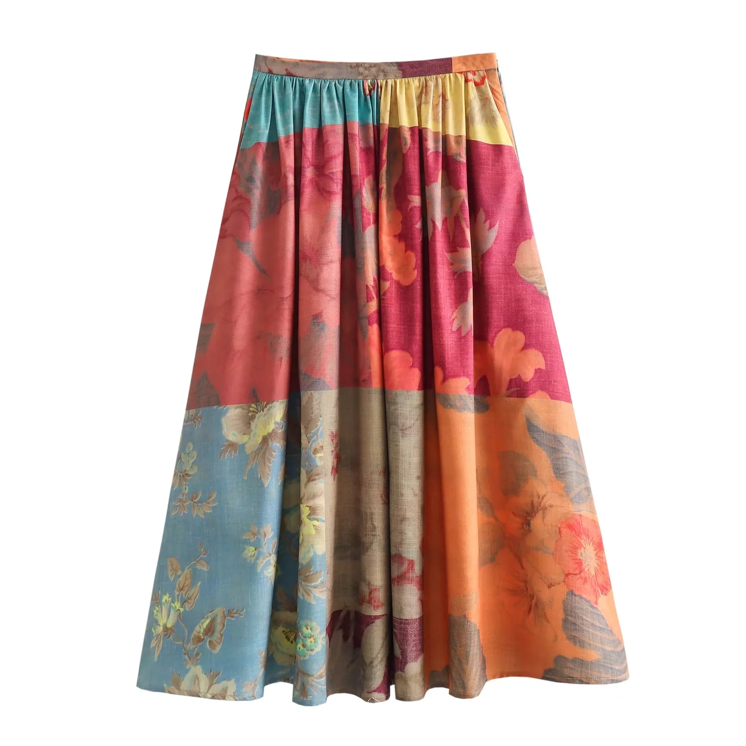 Fashion Printing Polyester Printed Skirt,Skirts