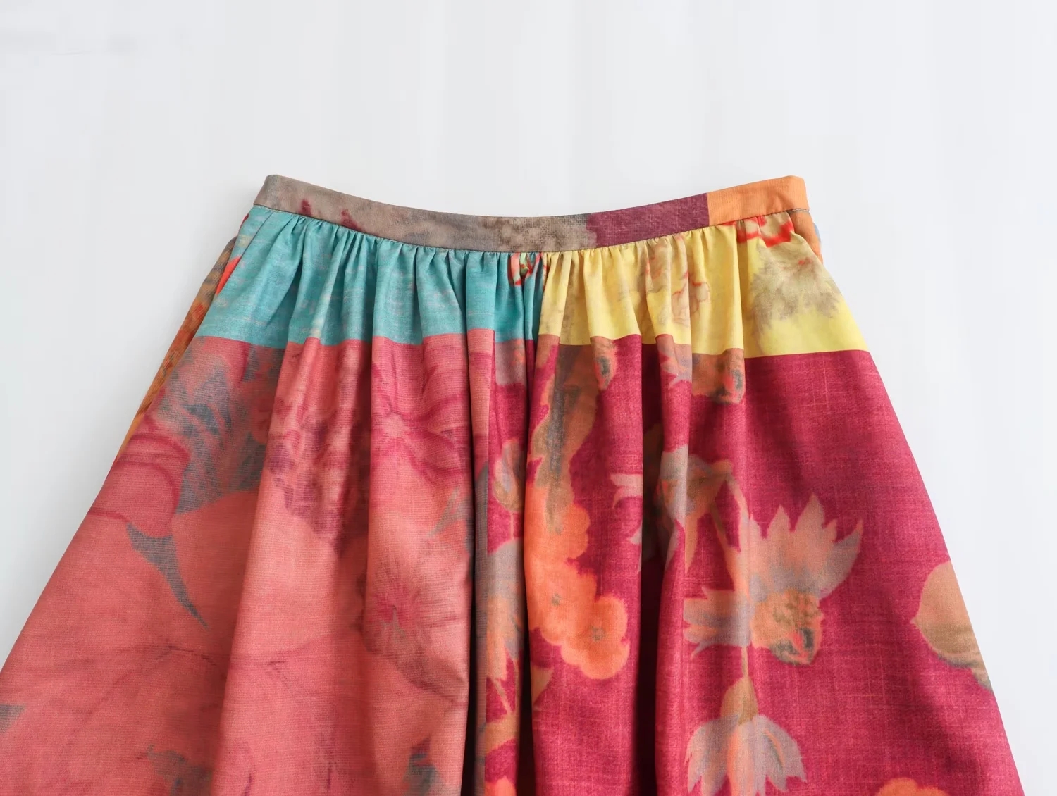 Fashion Printing Polyester Printed Skirt,Skirts