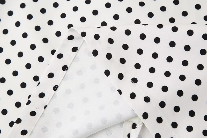Fashion Print Color Polyester Polka Dot Skirt,Skirts