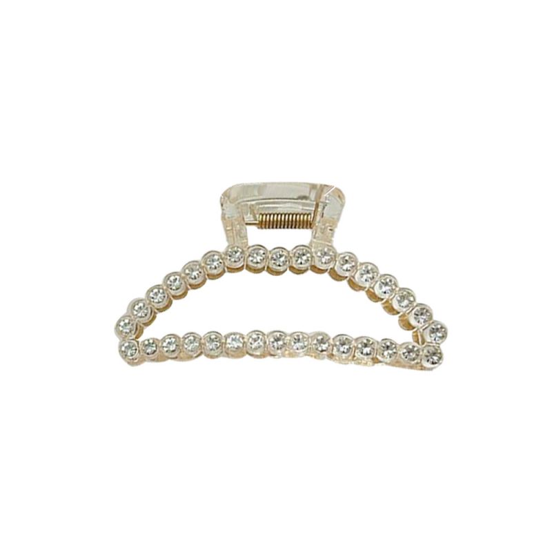 Fashion Arched Square Style Geometric Diamond Square Gripper,Hair Claws