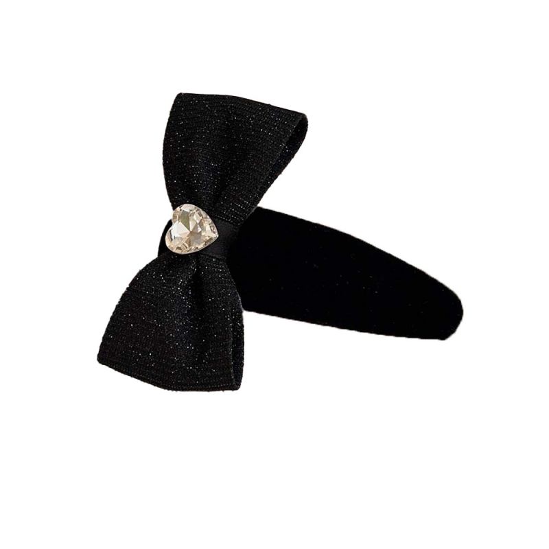 Fashion Bow Tie-rhinestone Knot Style Love Rhinestone Bow Hairpin,Hairpins