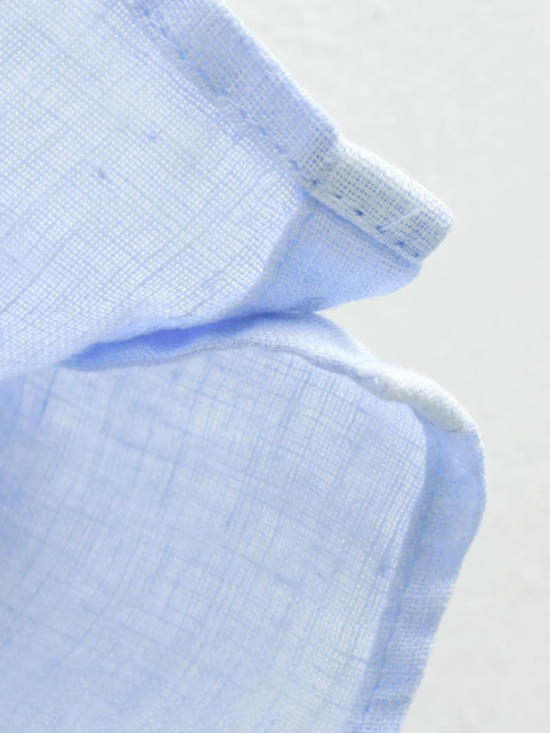 Fashion Blue Polyester Lapel Shirt,Blouses