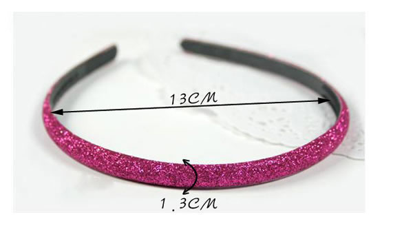 Detachable Pink Blink Abrazine Design,Head Band